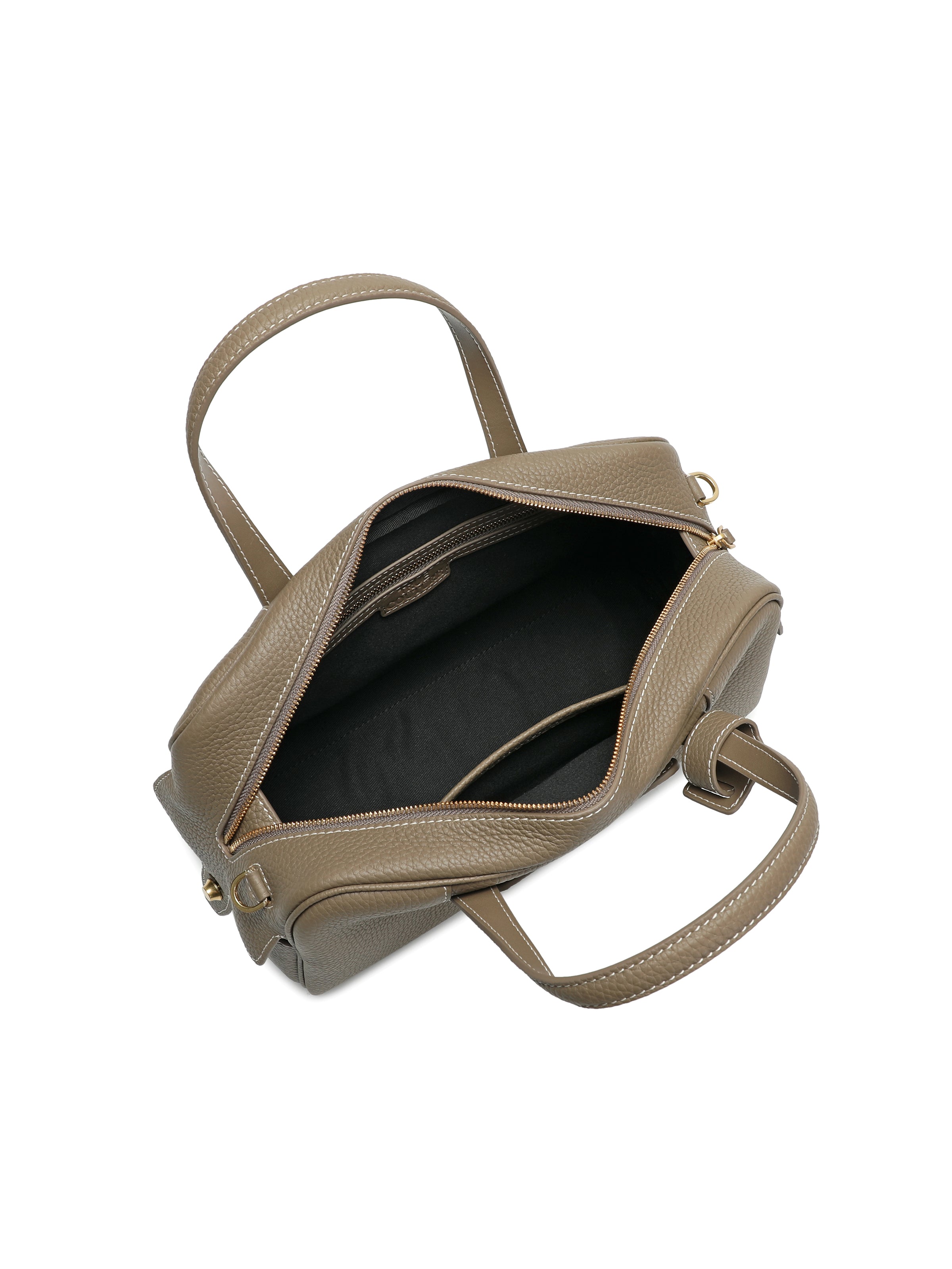 The Calder Leather Top-Handle Bag