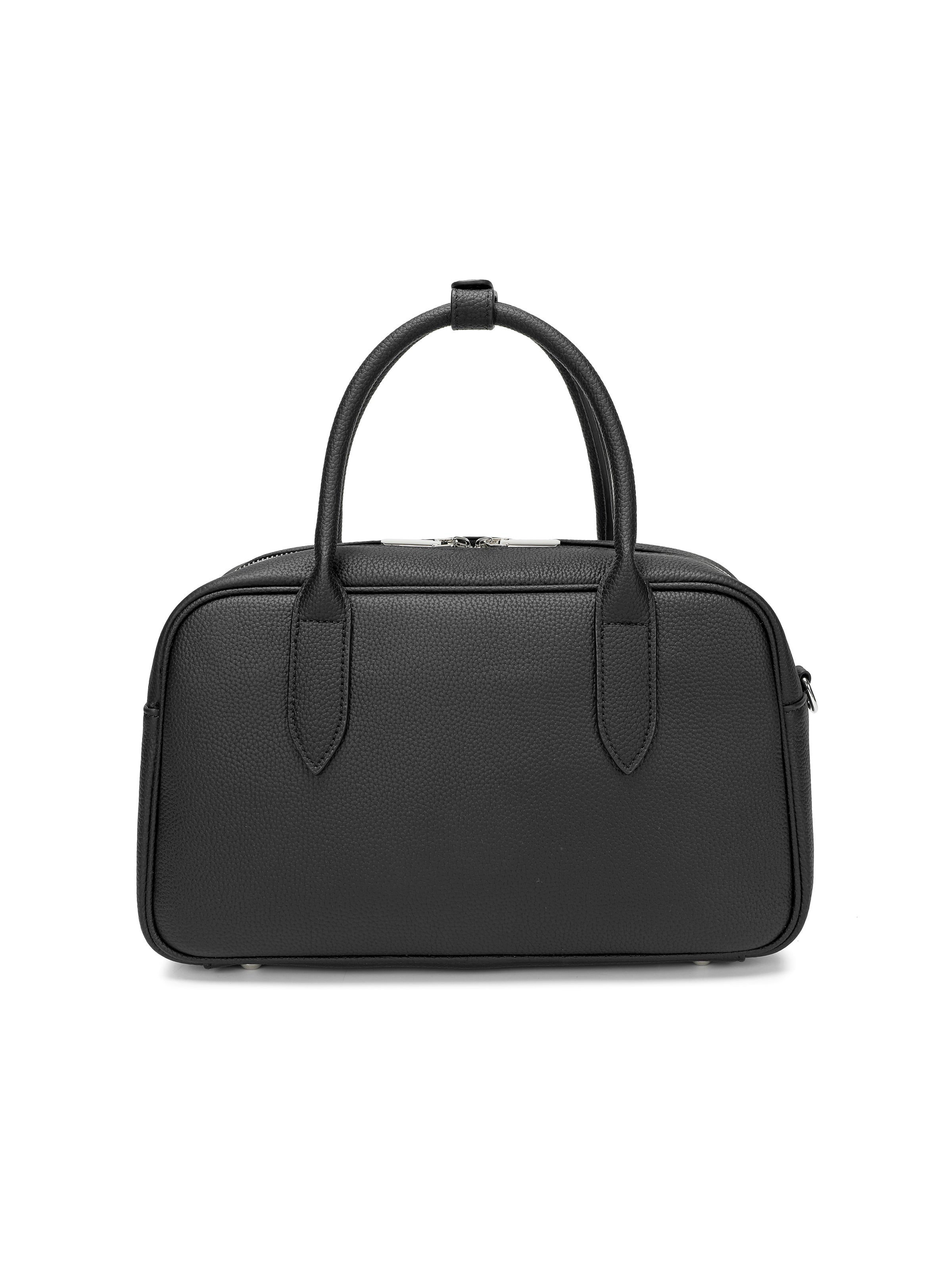 Vega - Women’s Genuine Pebbled Leather Satchel Handbag