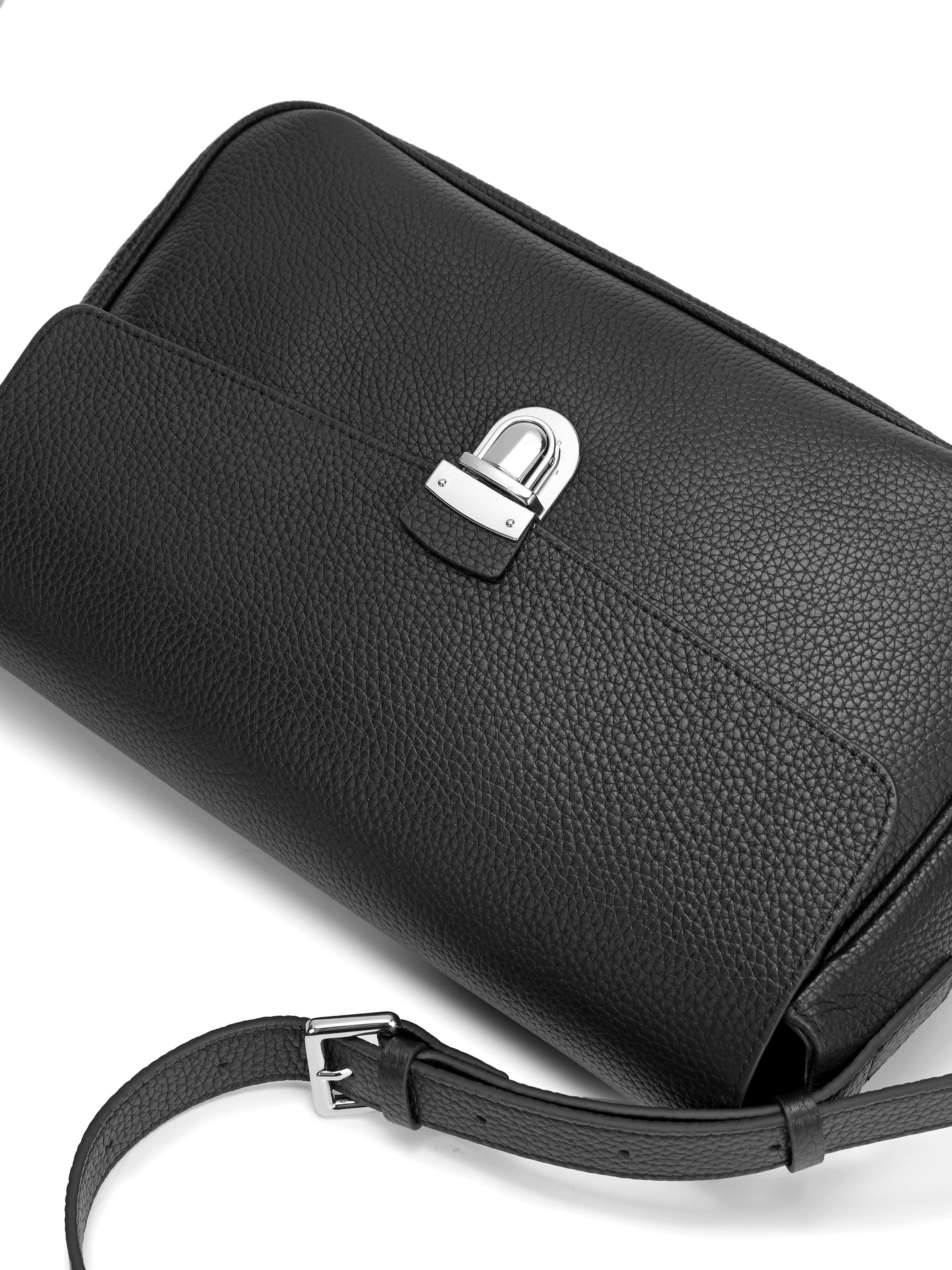 Kita - Lock Flap Crossbody Bag