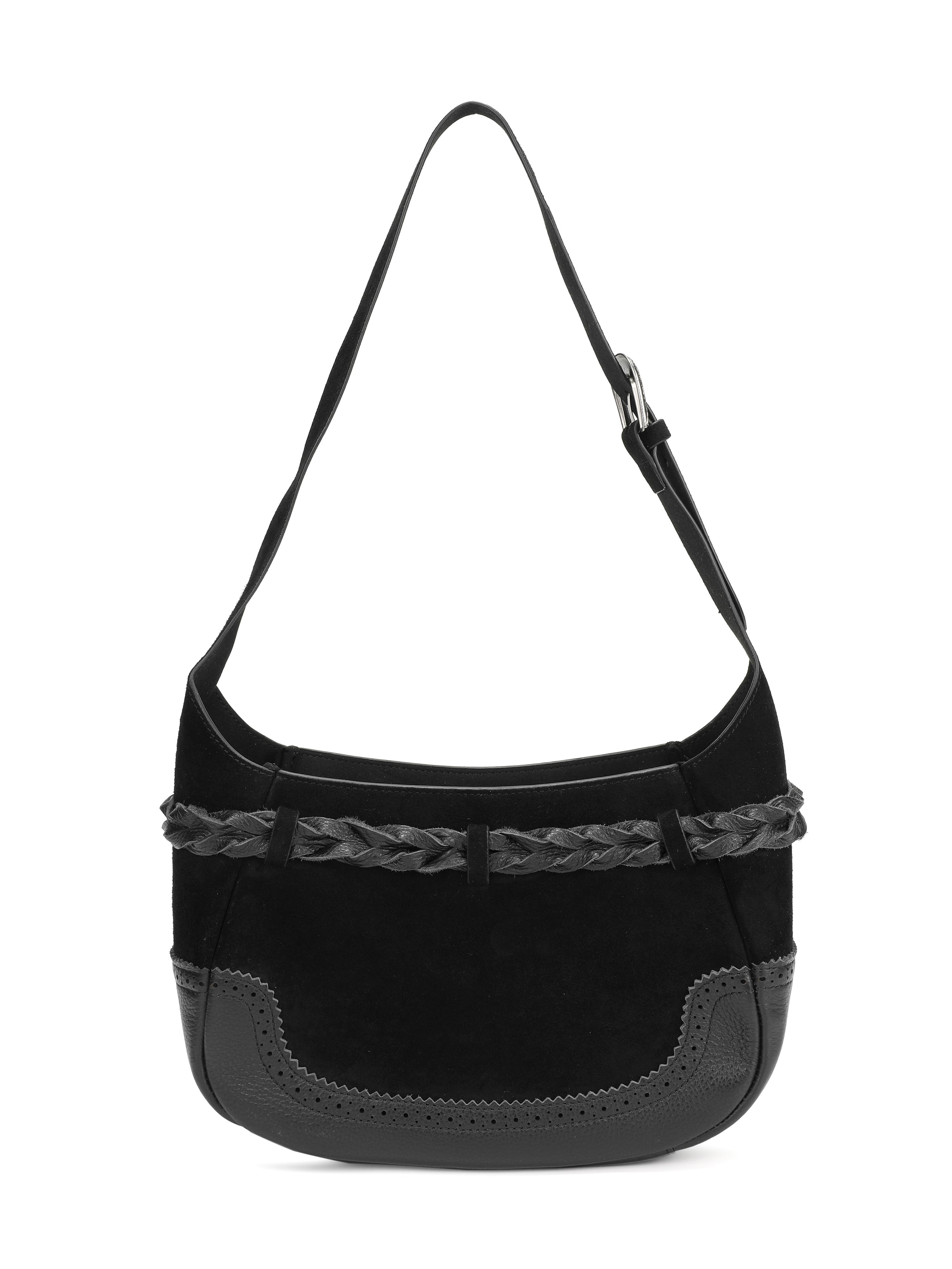 The Juniper Suede Fringe Shoulder Bag