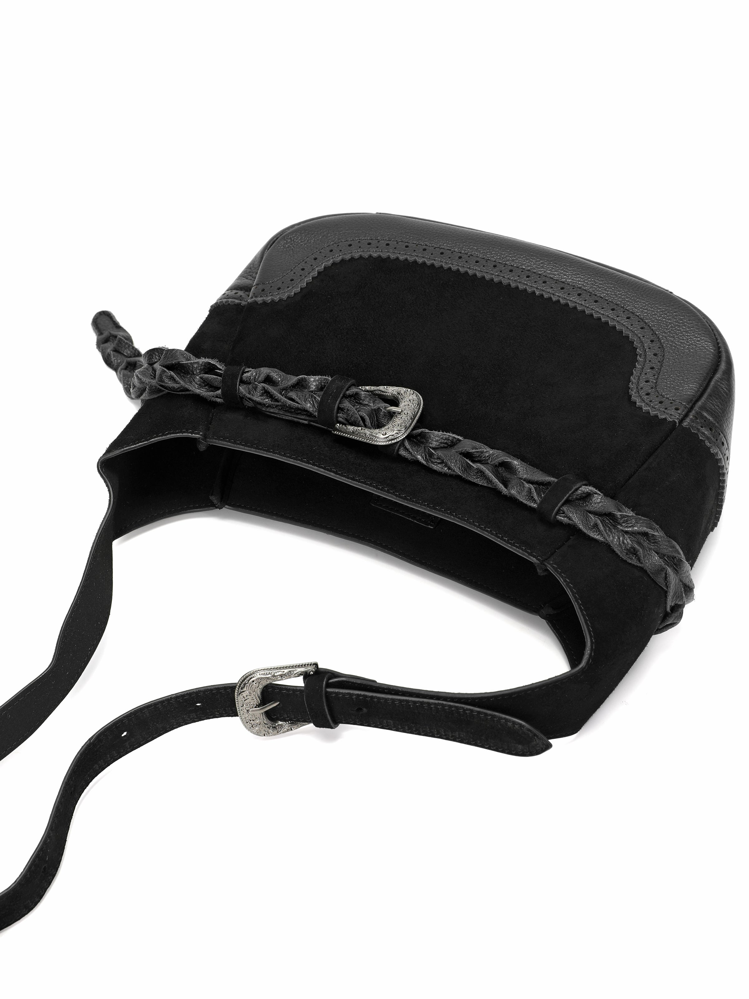 The Juniper Suede Fringe Shoulder Bag