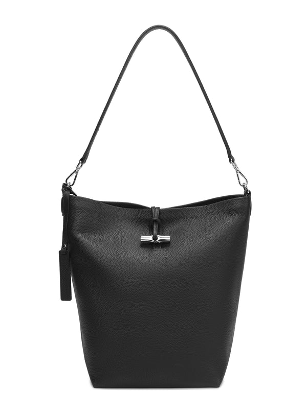 The Solenne Soft Hobo – Pebbled Leather Shoulder Bag