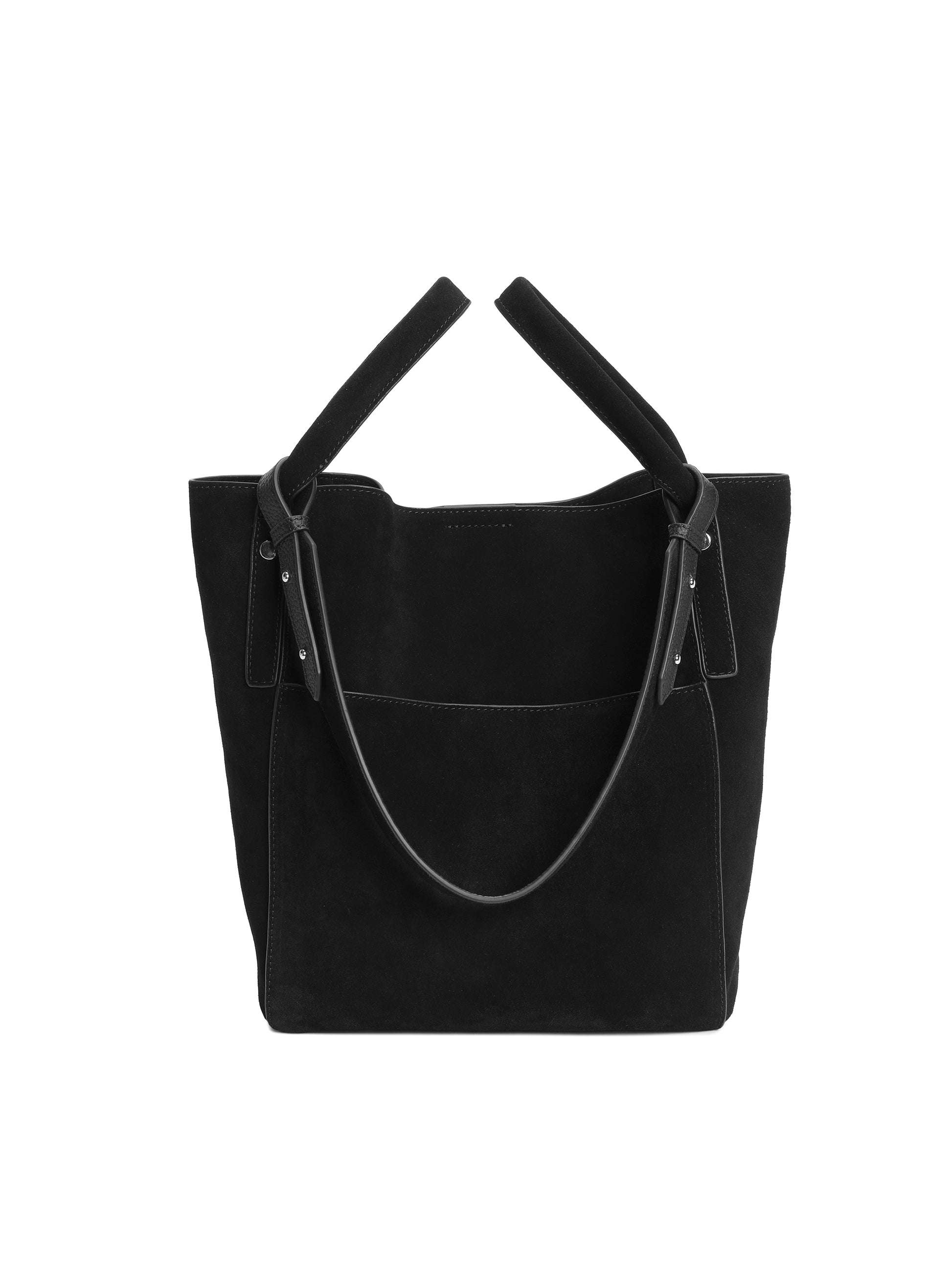 black vegan suede traveller tote bag The Ursula - - and Leather the Mae bag keeps your travel essentials organized and accessible Suede Traveller Tote - Tobacco