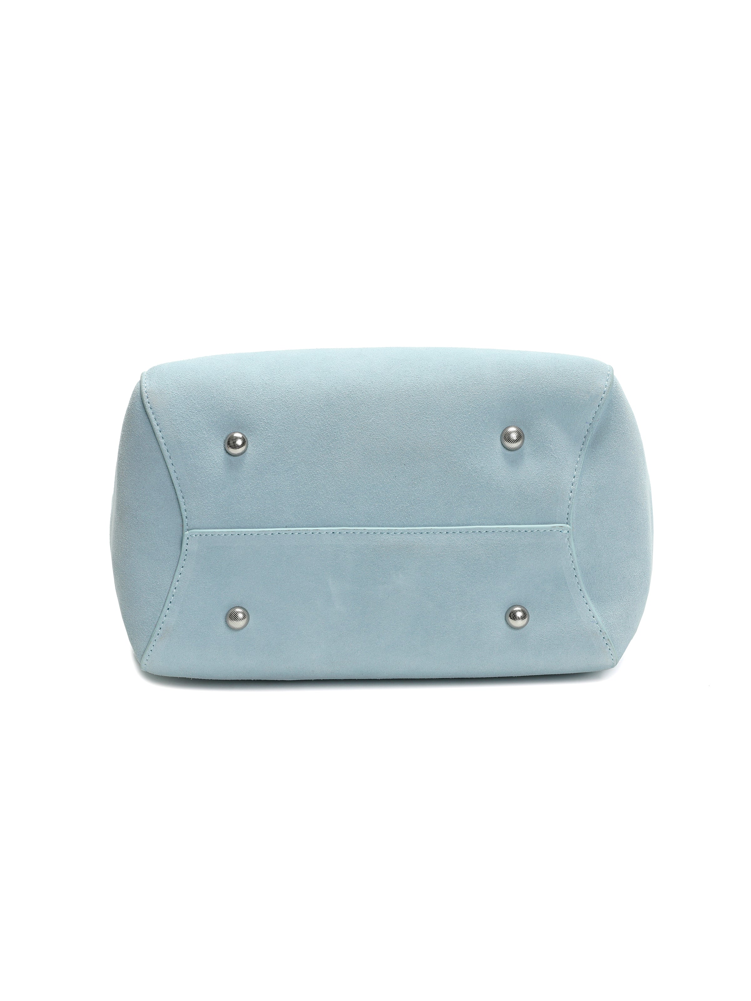 Waymark Baby Blue Suede Bag - The Essential tote