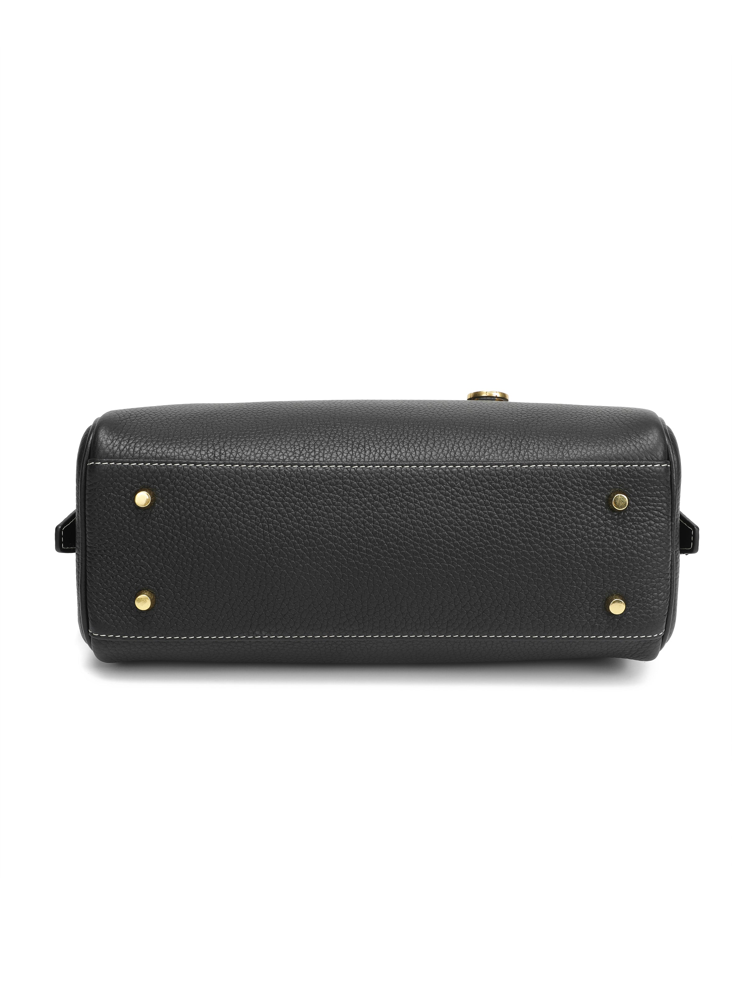Leather Crossbody: The Calder Top-Handle Bag – Everyday Style