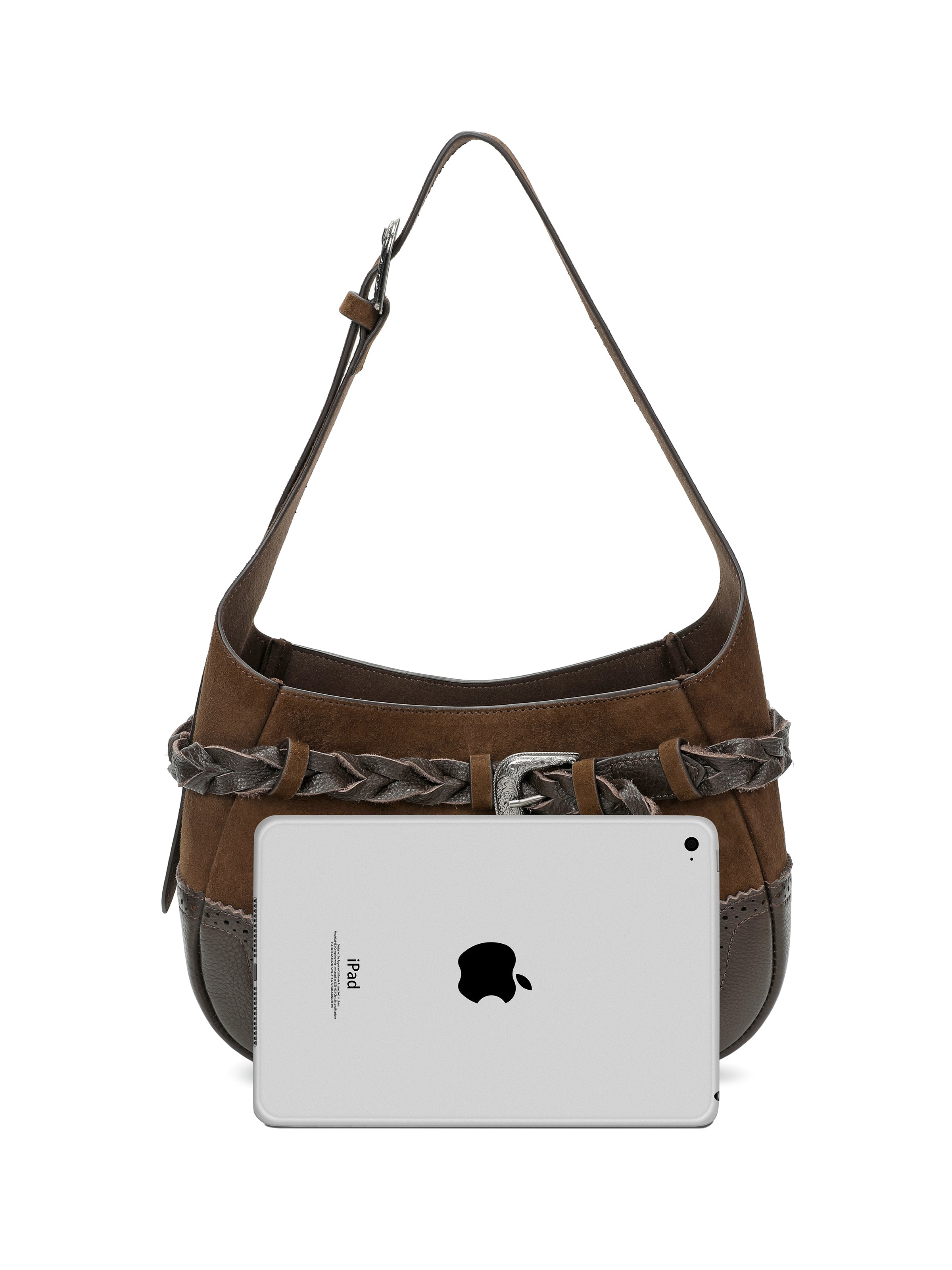 The Juniper Suede Fringe Shoulder Bag