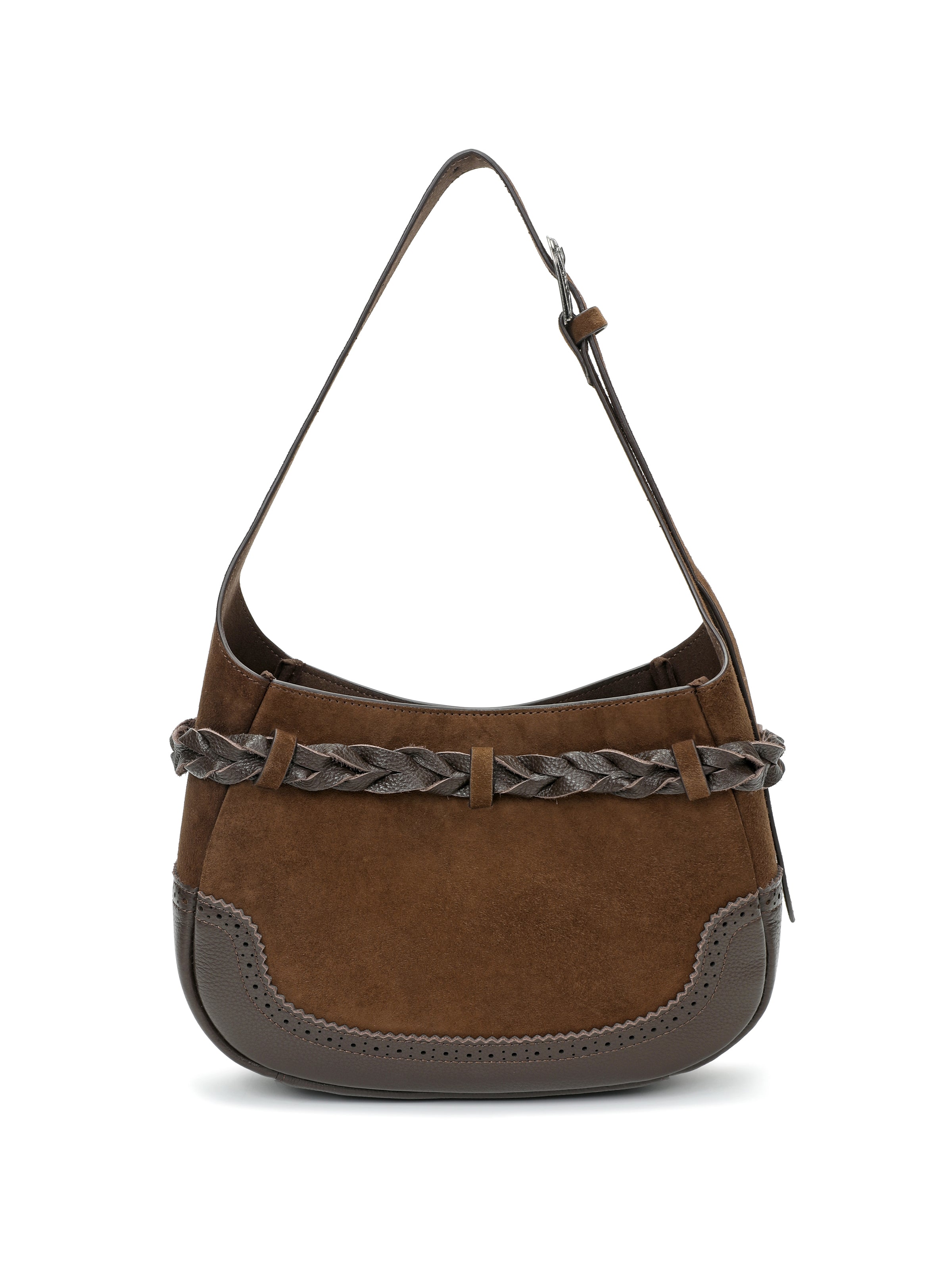 The Juniper Suede Fringe Shoulder Bag