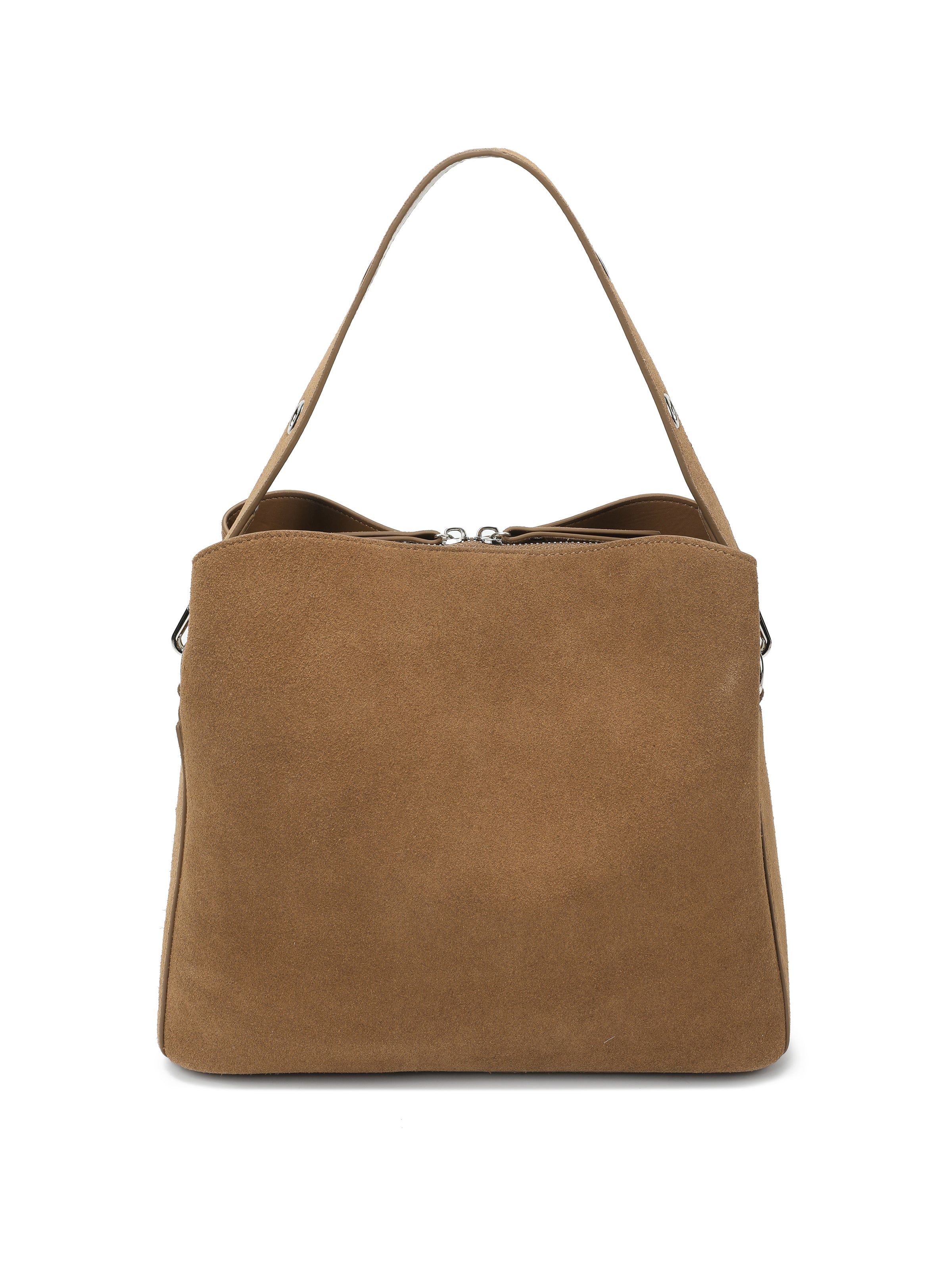 The Geneva Suede Top-Handle