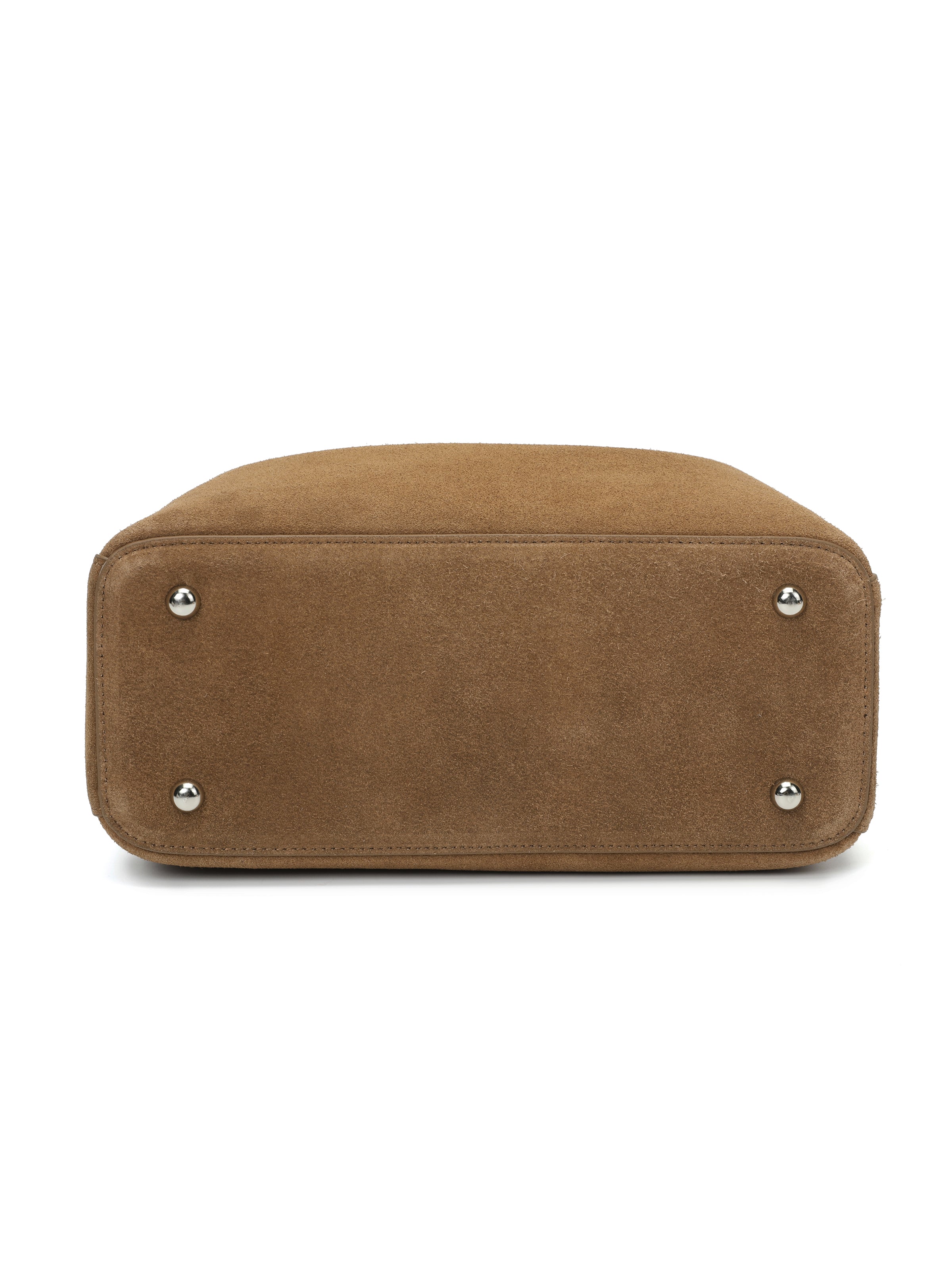 The Geneva Suede Top-Handle