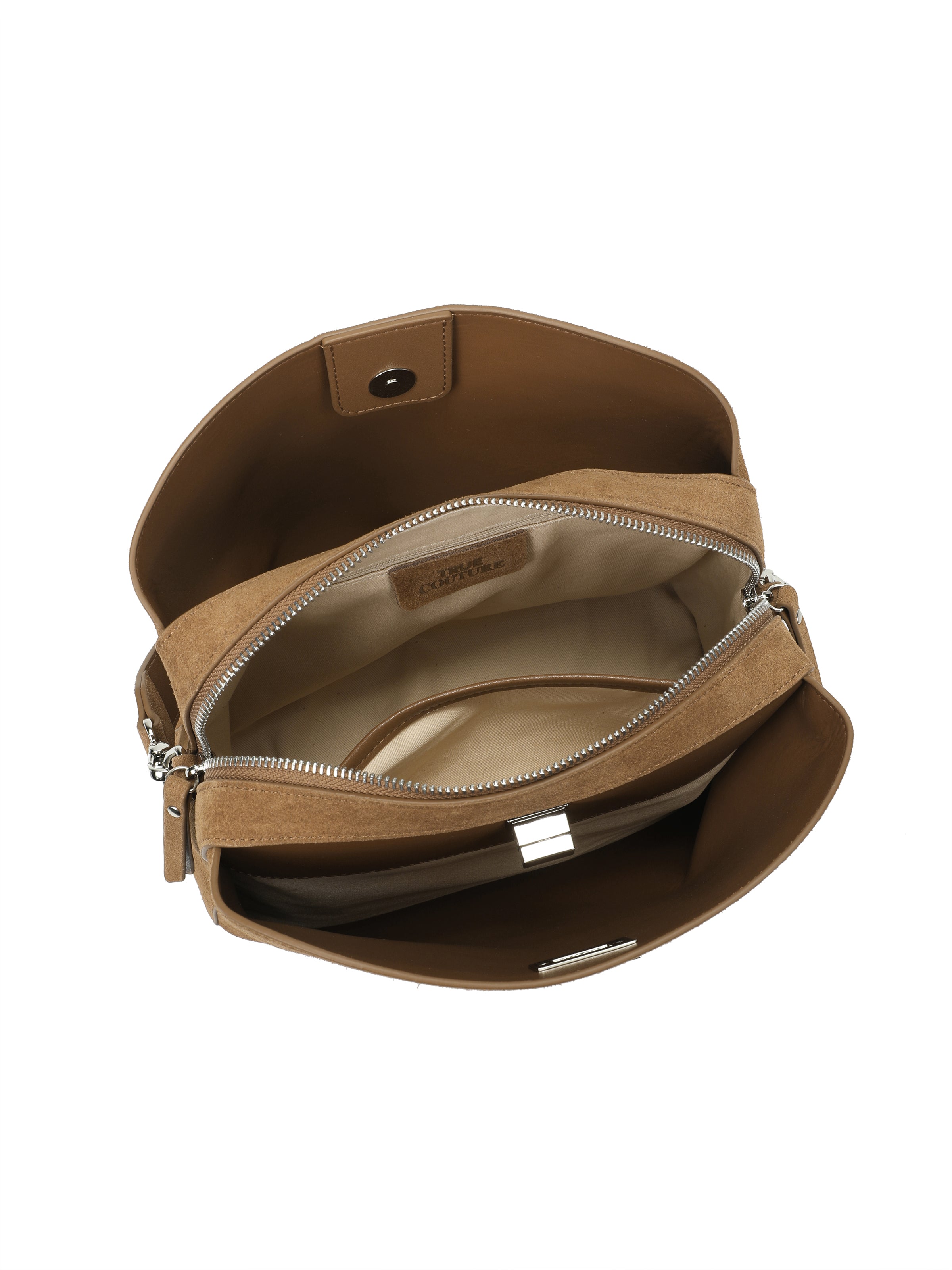 The Geneva Suede Top-Handle